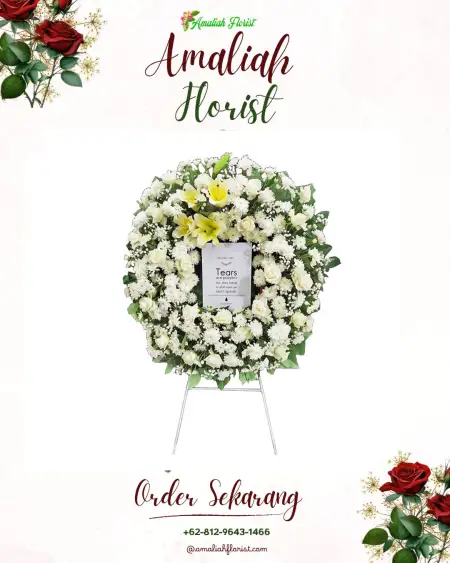 Krans Bunga Duka Arga Makmur