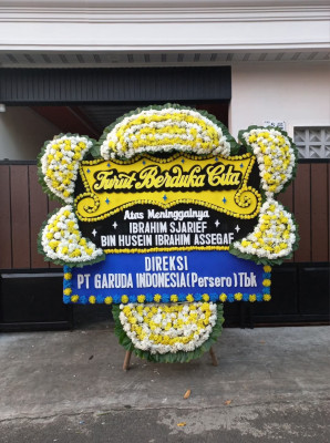 Papan Bunga Duka di Arga Makmur