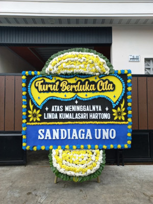 Papan Bunga Duka di Arga Makmur