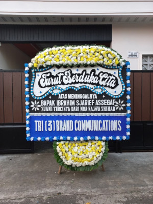 Papan Bunga Duka di Arga Makmur